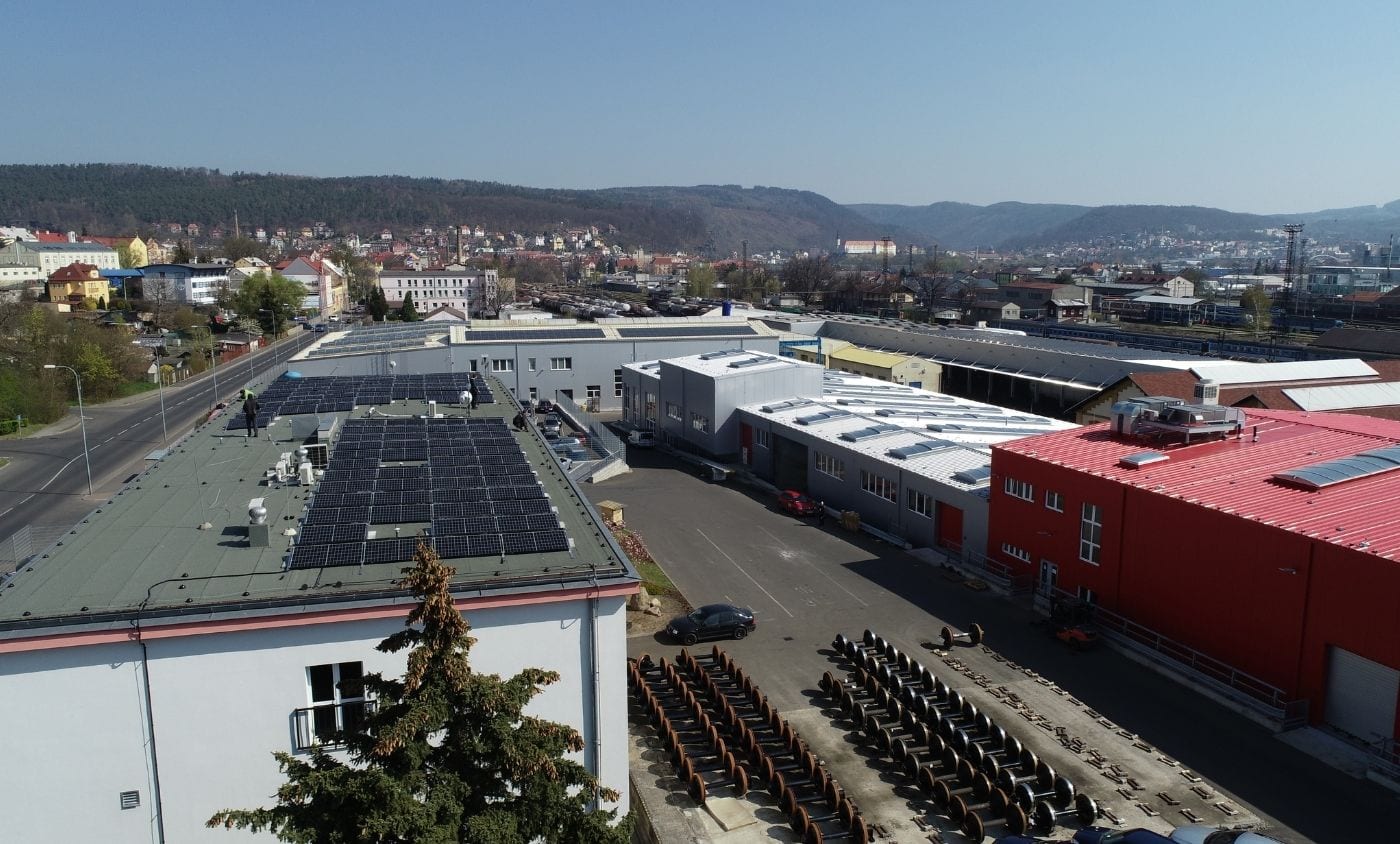 RYKO a.s., Děčín má ve svém areálu novou 419,9 kWp fotovoltaickou elektrárnu_YOUNG4ENERGY